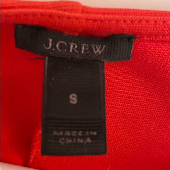 J. Crew fluted crimson red blouse - Picture 2 of 4